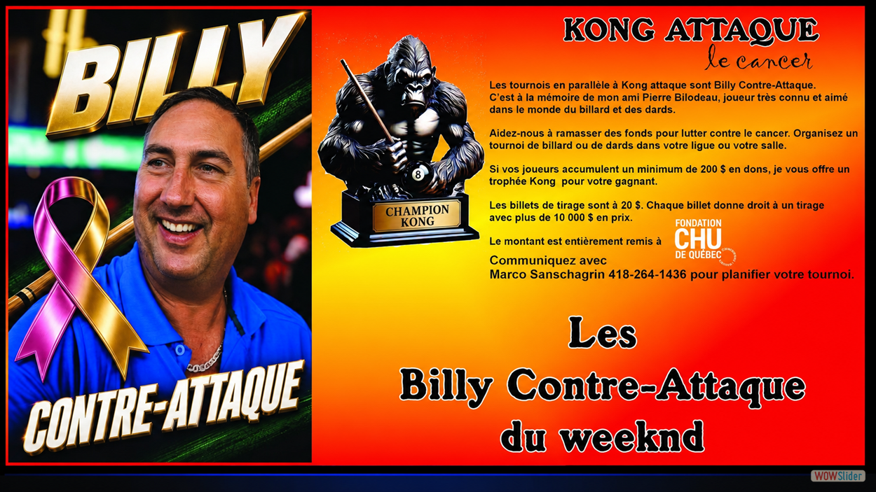 Affiche de Billy avec gorille